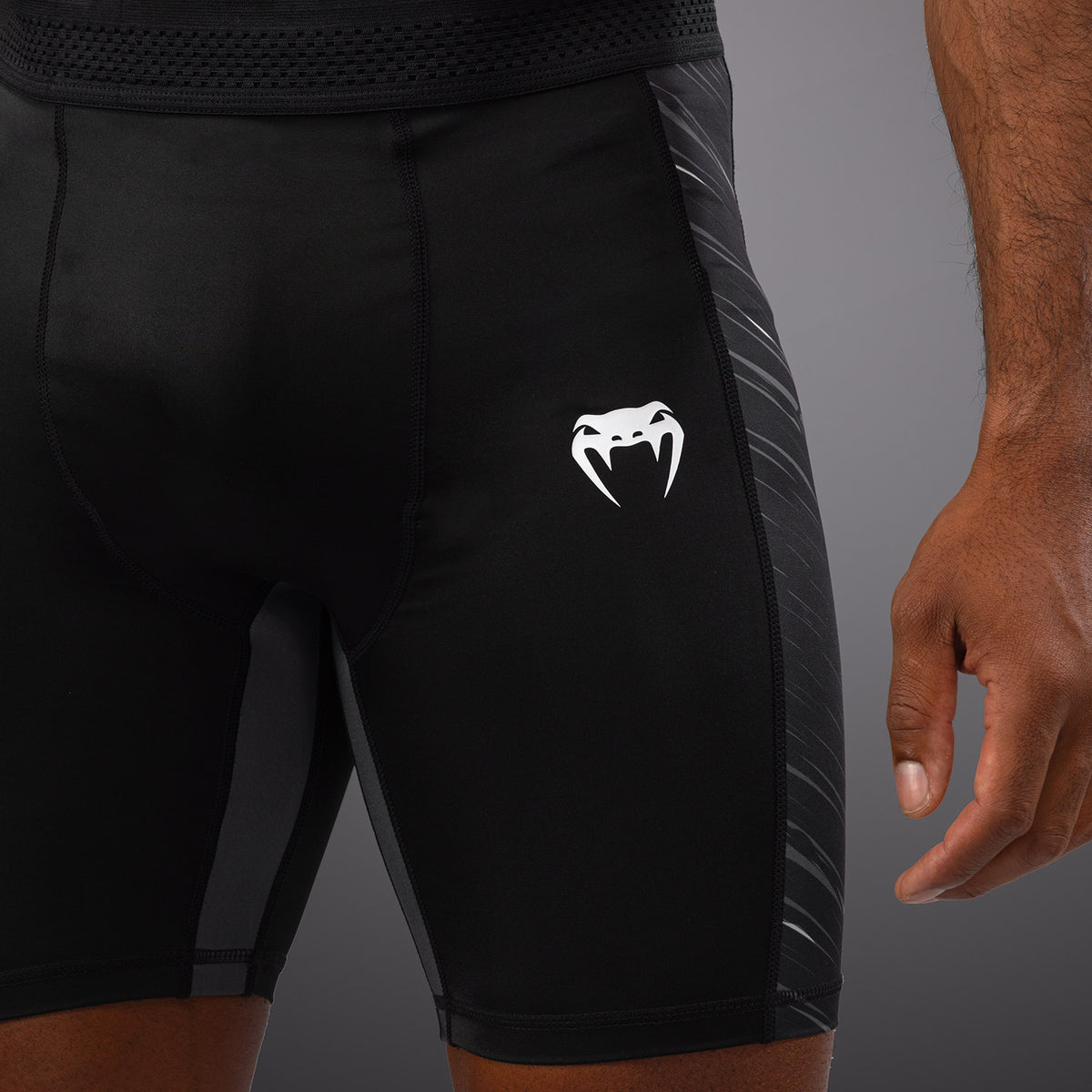 Short de compression Venum Rapid - Noir/Gris Orage - product-type_Shorts de compression