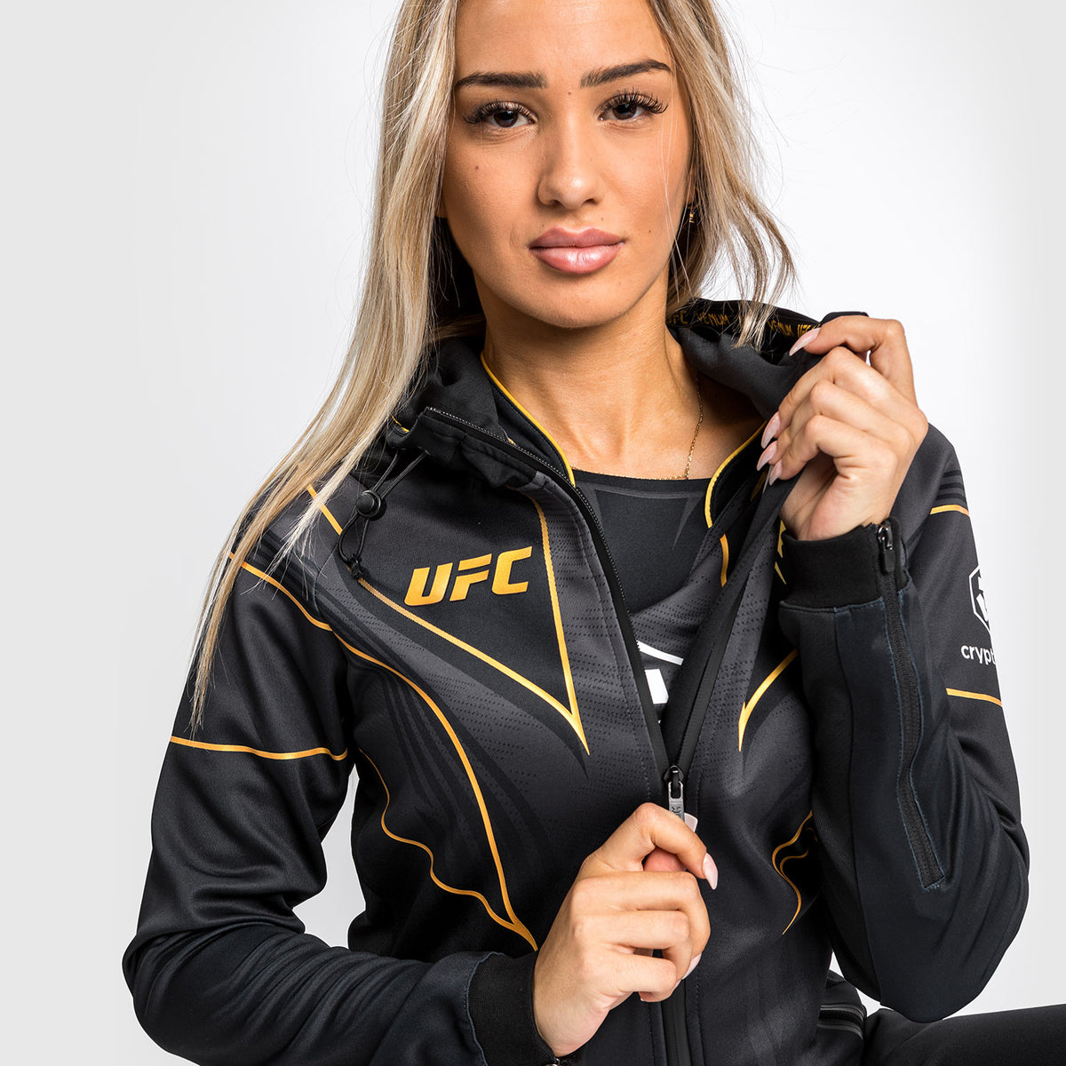 Sweatshirt à Capuche Femme UFC Venum Authentic Fight Night 2.0 - Champion - product-type_Vestes