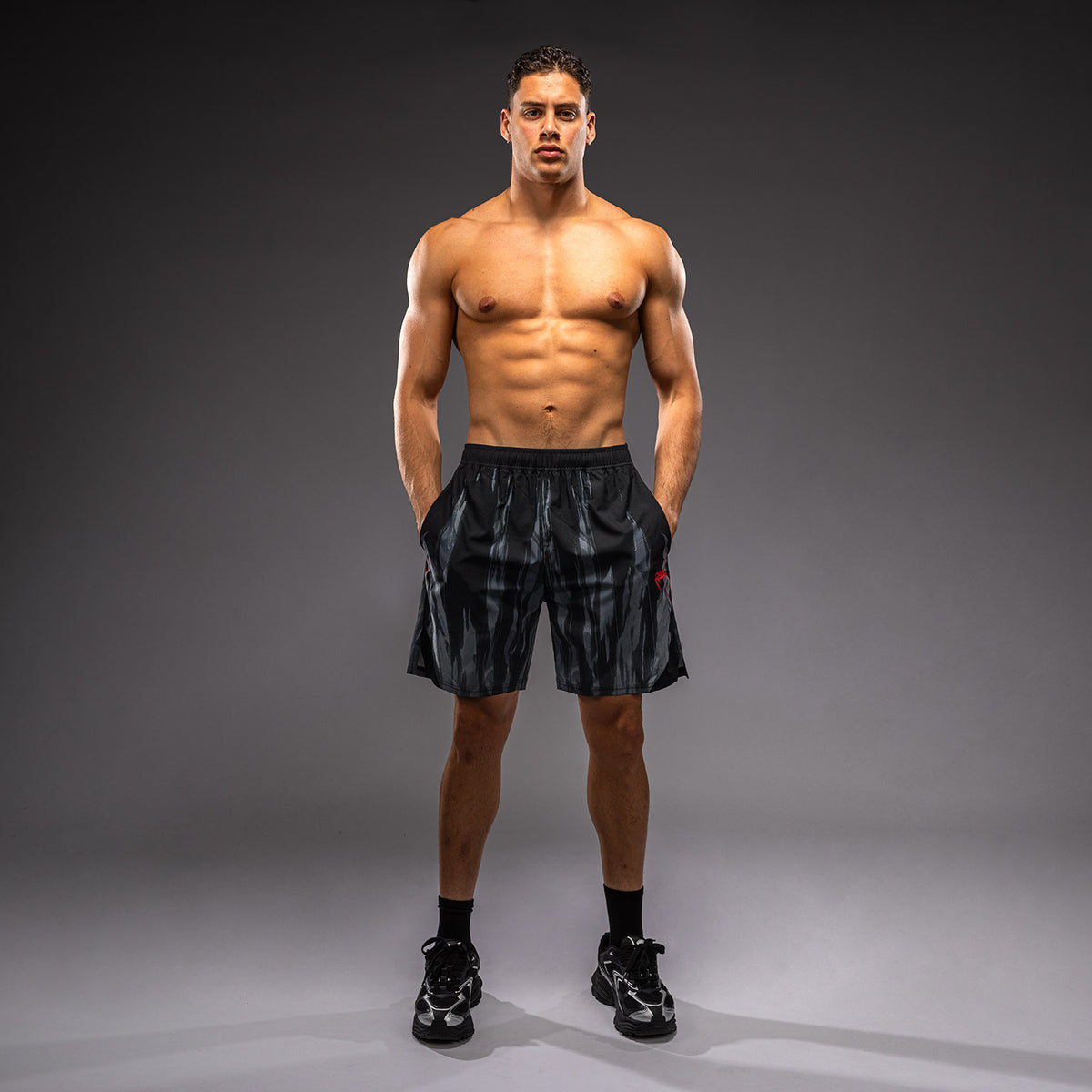 Short d’Entraînement Venum Demon - Noir/Gris - product-type_Shorts de training