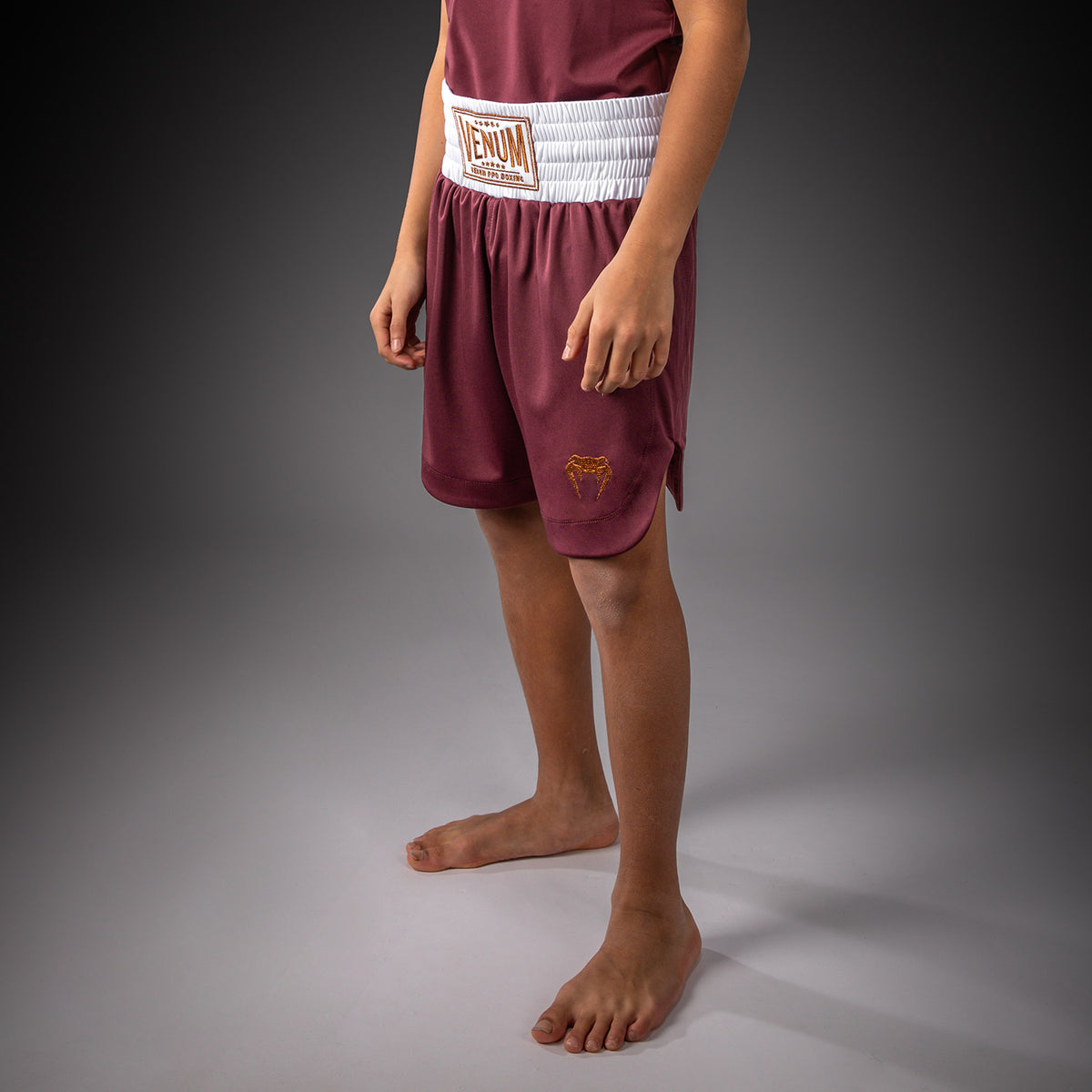 Short de Boxe Venum Classic Pour Enfants – Bordeaux - product-type_Shorts de boxe