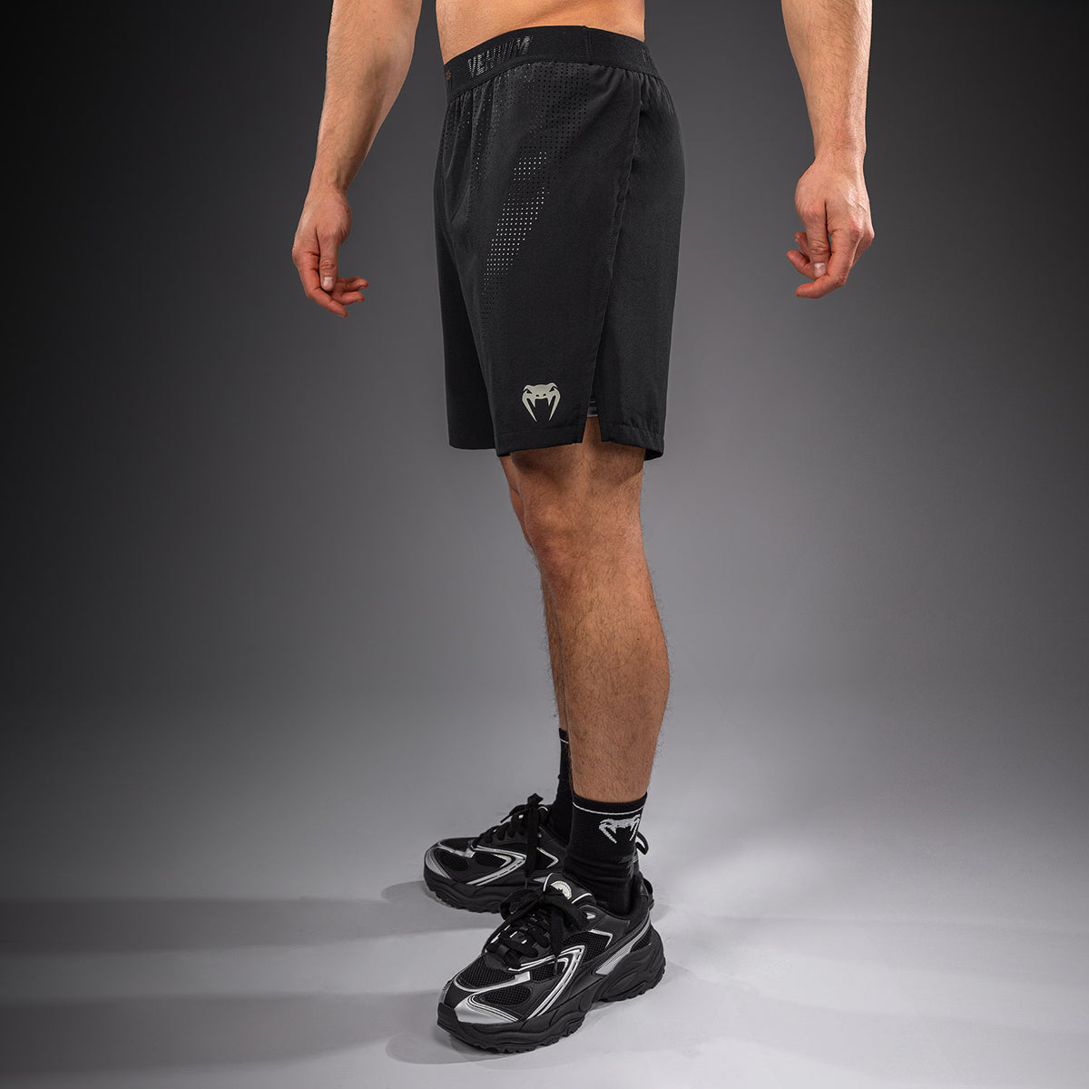 Short d’Entraînement hybride Venum Lazer - Noir/Gris - product-type_Shorts de training