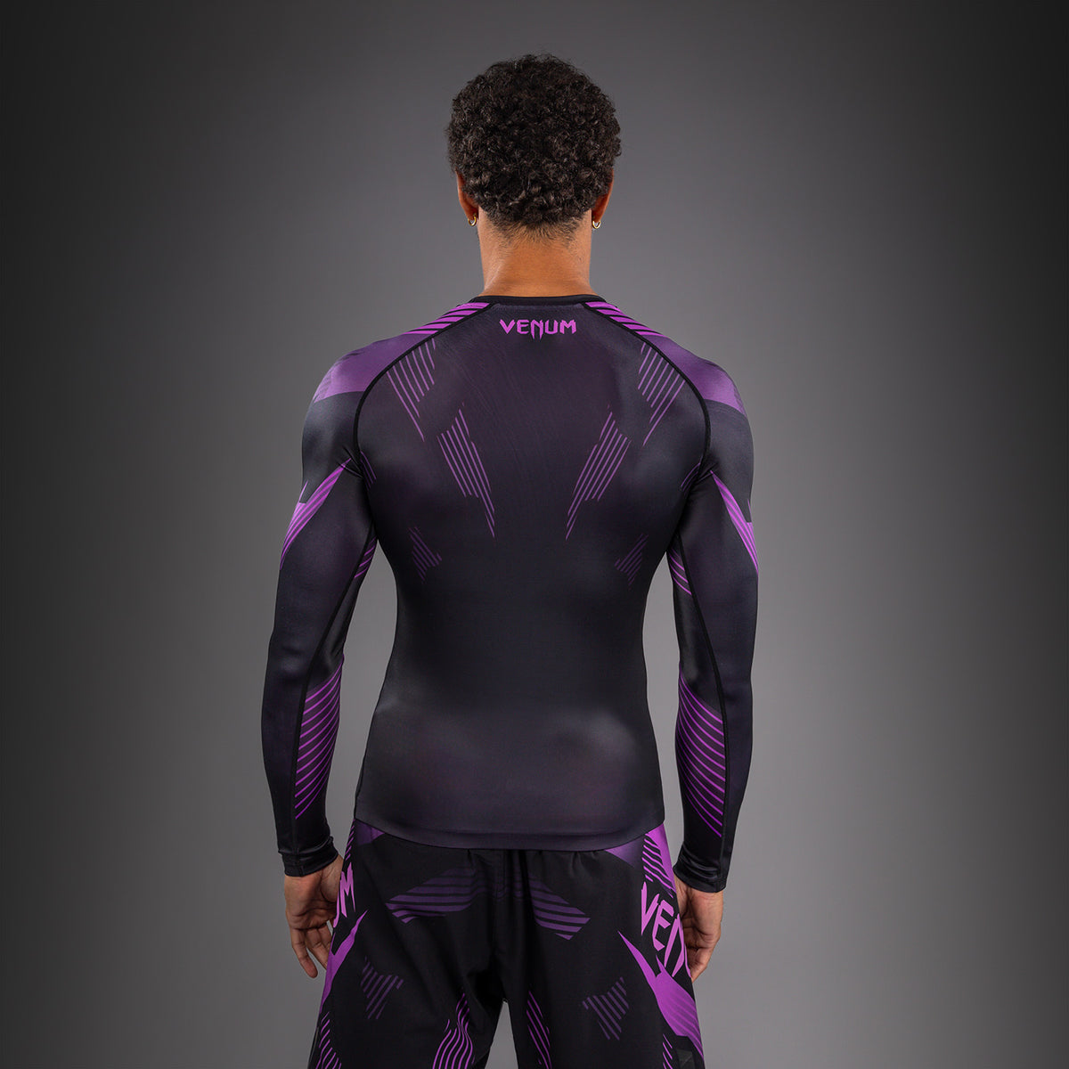 Rashguard à Manches Longues Venum No-Gi 6.0 - Noir/Violet - product-type_T-Shirts de Compression