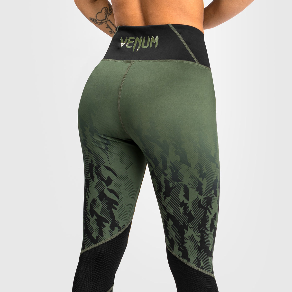 Leggings Femme UFC Venum Authentic Fight Week - Kaki - product-type_Leggings
