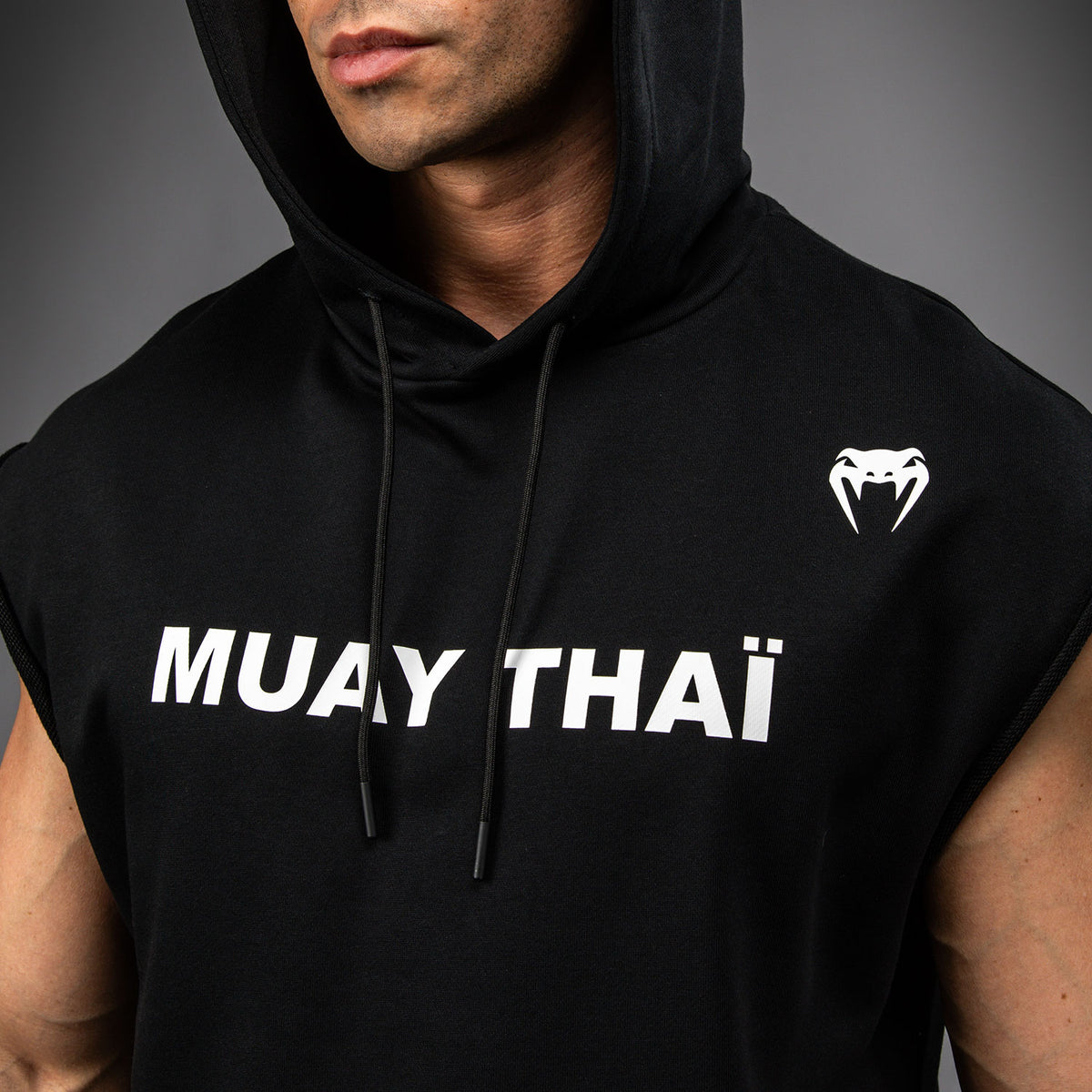 Sweatshirt sans manches Venum Muay Thai VT - Noir/Blanc - product-type_Sweatshirts