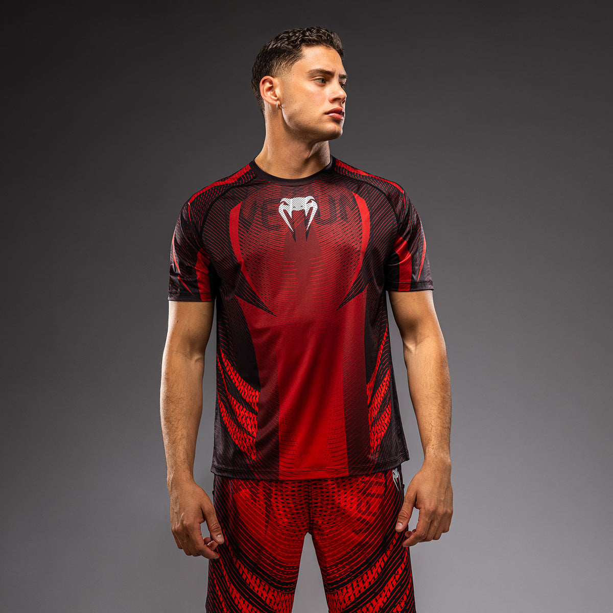 T-shirt Dry Tech Venum Galactic 3.0 - Rouge/Argent - product-type_T-Shirts Dry Tech