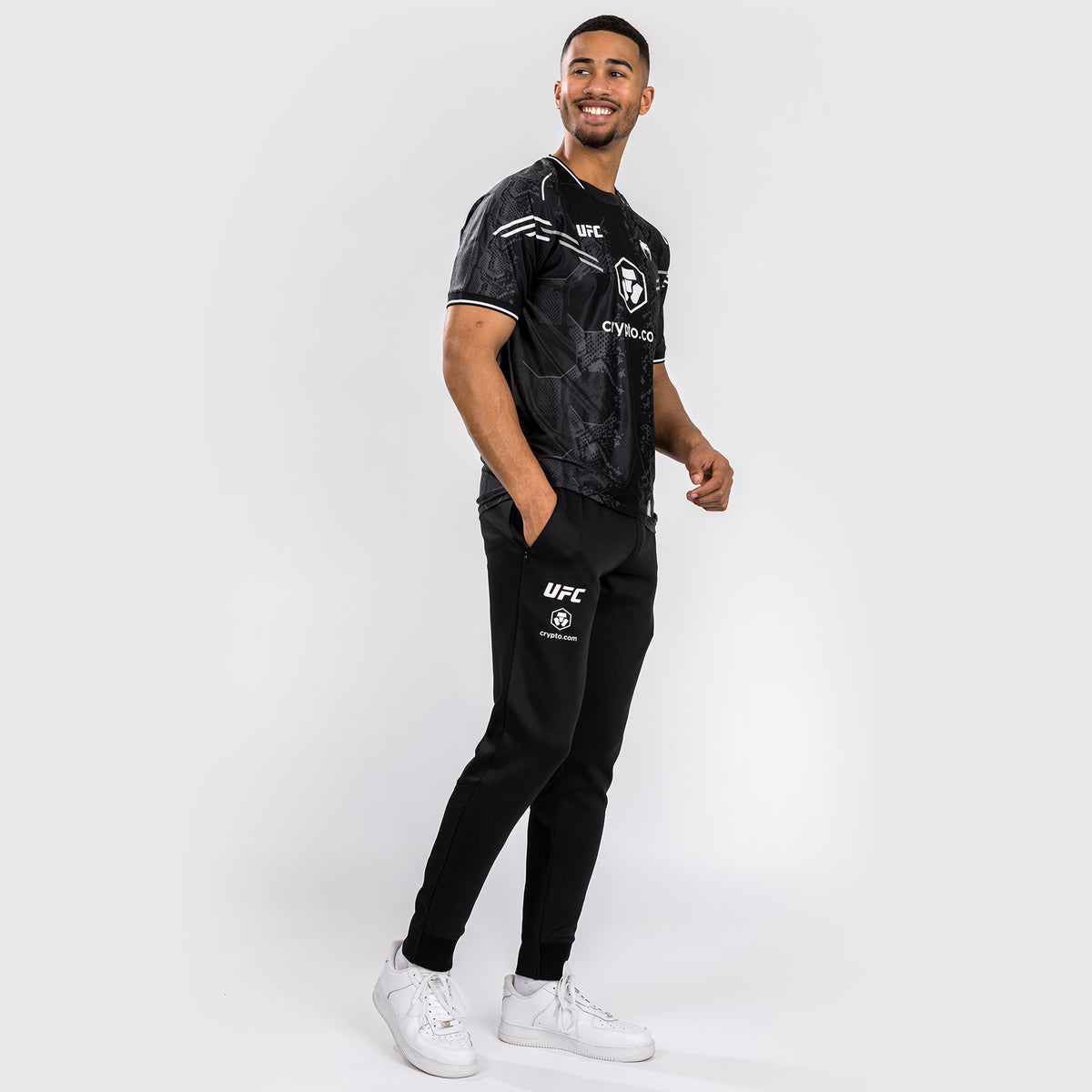 Pantalon de Jogging pour Hommes UFC Adrenaline by Venum Authentic Fight Night - Noir - product-type_Pantalons de jogging