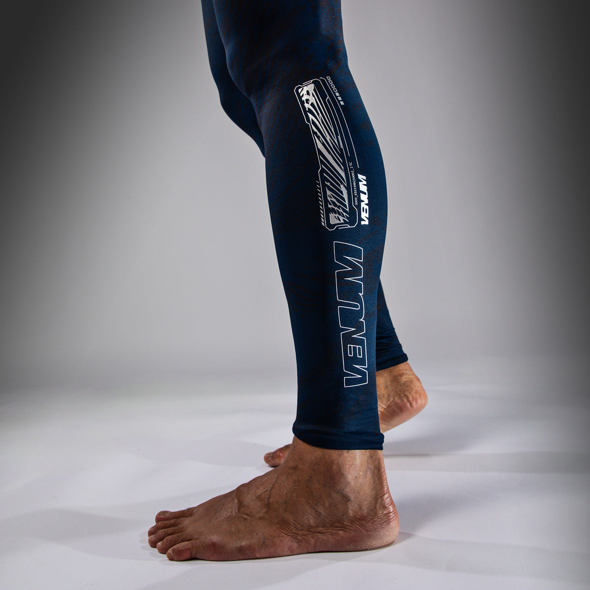 Leggings Performance pour Hommes UFC Fusion by Venum Fight Week - Bleu Océanique - product-type_Pantalons de Compression