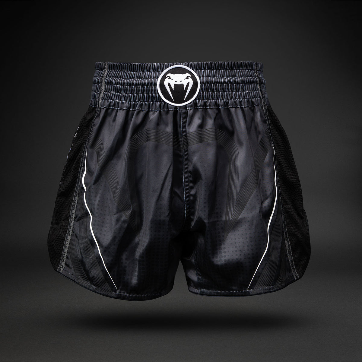 Short de Muay Thaï Venum Stealth – Noir/Blanc - product-type_Shorts de Muay Thai