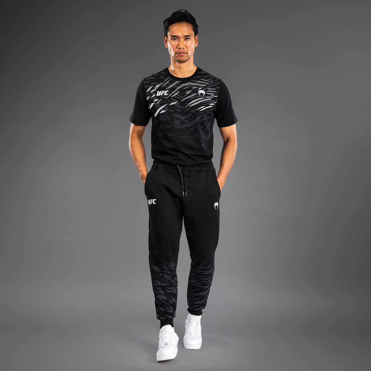 Pantalon pour Hommes UFC Fusion by Venum Replica - Noir - product-type_Pantalons de jogging