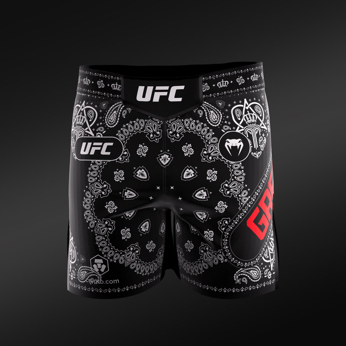 Short de Combat pour homme UFC Adrenaline Unrivaled by Venum King Green - Noir - product-type_Shorts de MMA