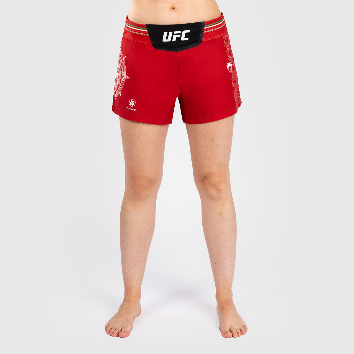 Noche UFC by Venum Authentic Fight Night Short de Combat pour femme - Rouge - product-type_Shorts de MMA