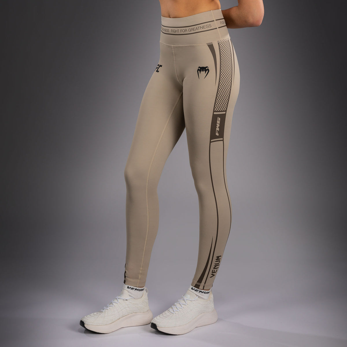 Pantalon de Compression Technique pour Femme Venum UFC Unity by Venum Authentic Fight Week - Sable - product-type_Leggings