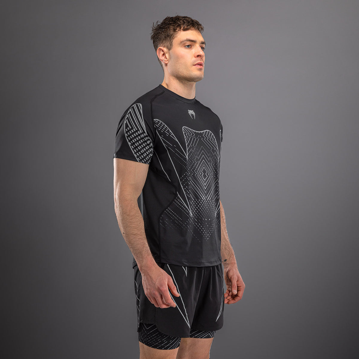 T-shirt Dry Tech Venum Midnight Fury – Noir/Gris/Argent - product-type_T-Shirts Dry Tech