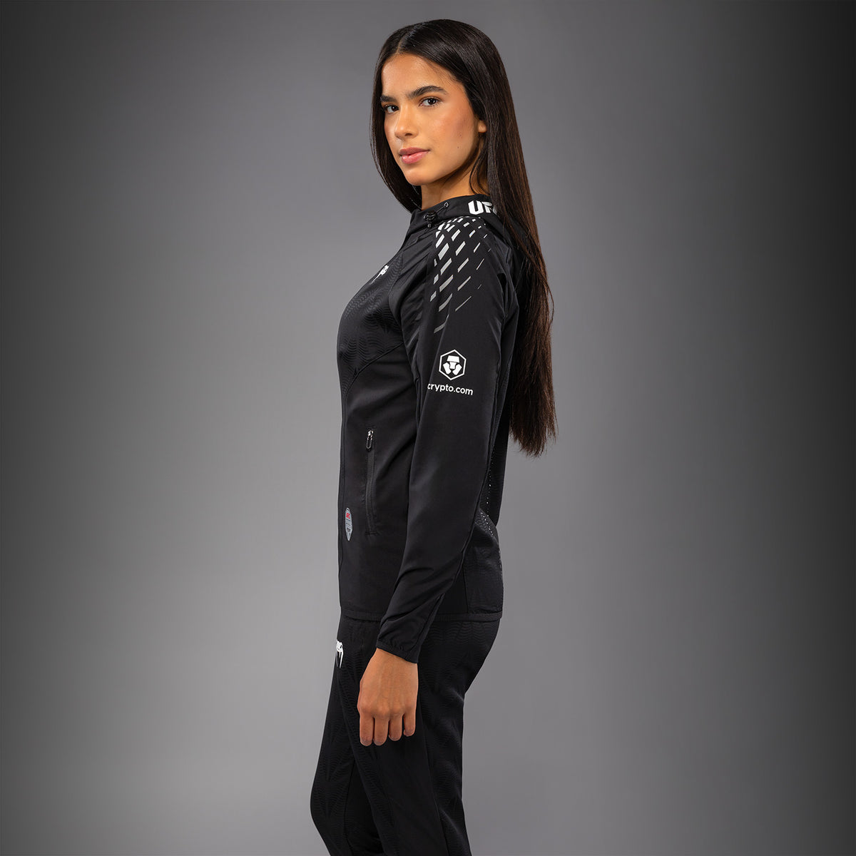 Sweat à capuche Walkout Femme Personnalisé UFC Zenith by Venum Authentic Fight Night - Noir - product-type_Sweatshirts