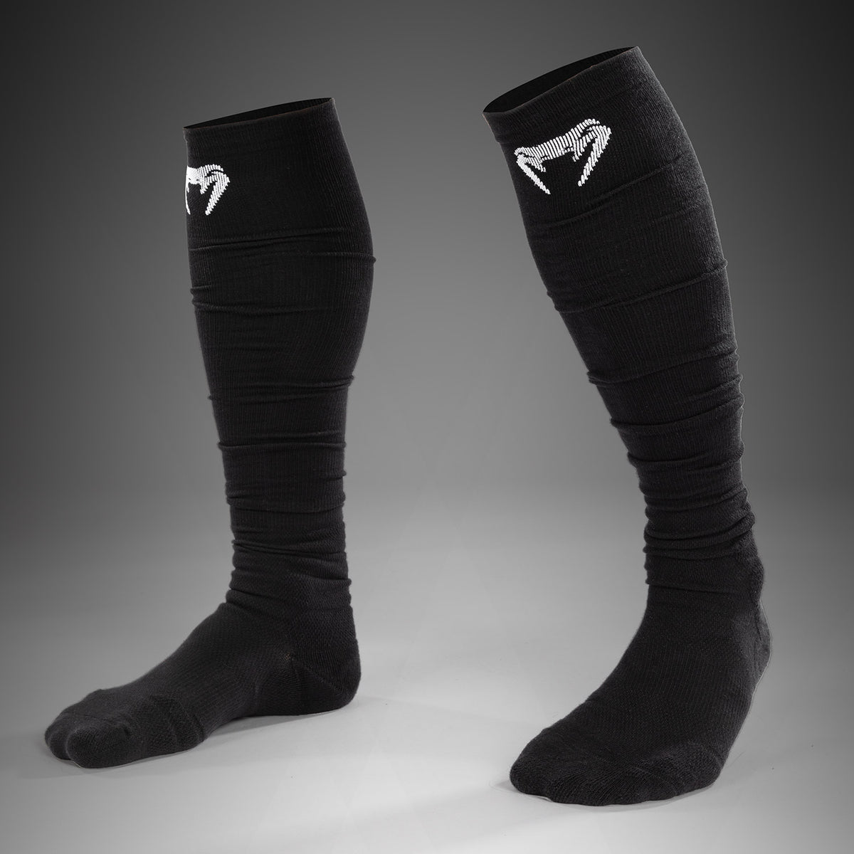 Chaussettes Longues Performance Venum Elite - Noir/Blanc - product-type_Chaussettes de Football US