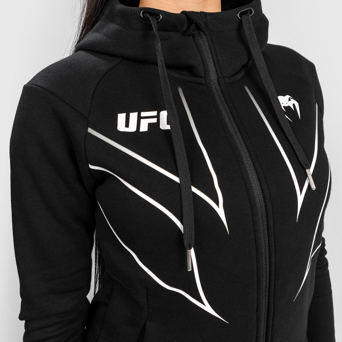 Sweatshirt Zippé Femme UFC Venum Fight Night 2.0 Replica - Noir - product-type_Vestes