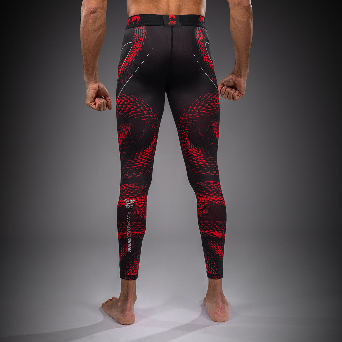 Pantalon de compression Venum Matupa - Noir/Rouge/Argent - product-type_Pantalons de Compression