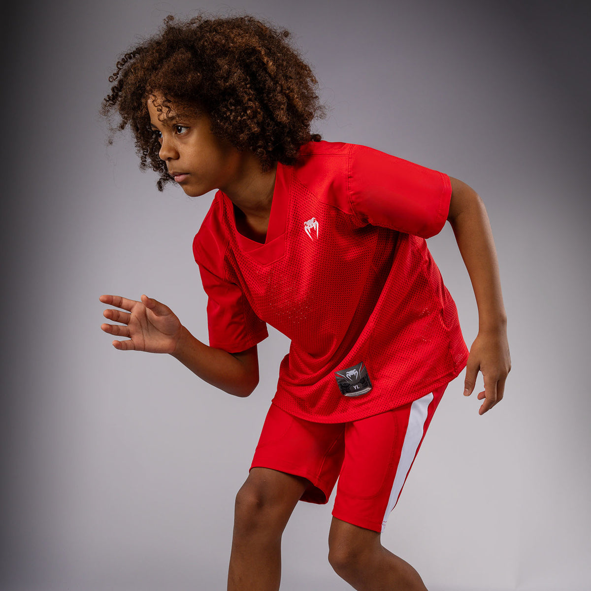 Maillot à manches Courtes pour Enfants Venum Elite Football - Rouge - product-type_T-Shirts Dry Tech