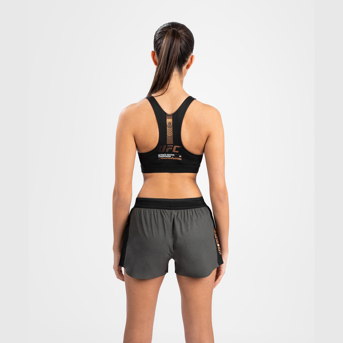 Short de performance pour Femmes UFC Adrenaline by Venum Fight Week - Khaki - product-type_Shorts de training