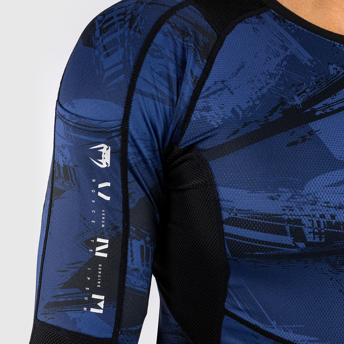 Rashguard à manches longues Venum Electron 3.0 - Bleu Marine - product-type_T-Shirts de Compression