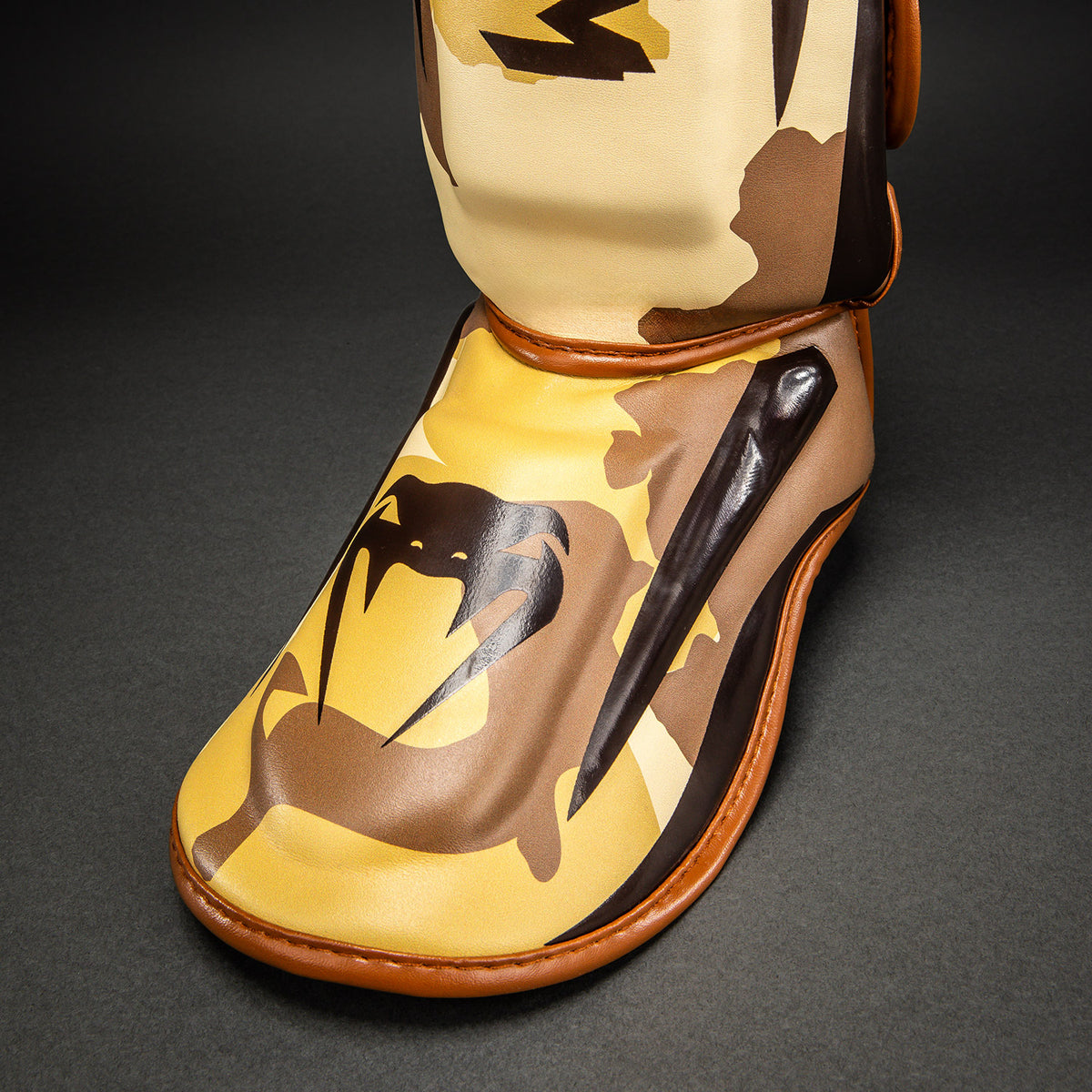Protège-tibias Venum Elite Camo - Beige Clair/Marron - product-type_Protège-tibias