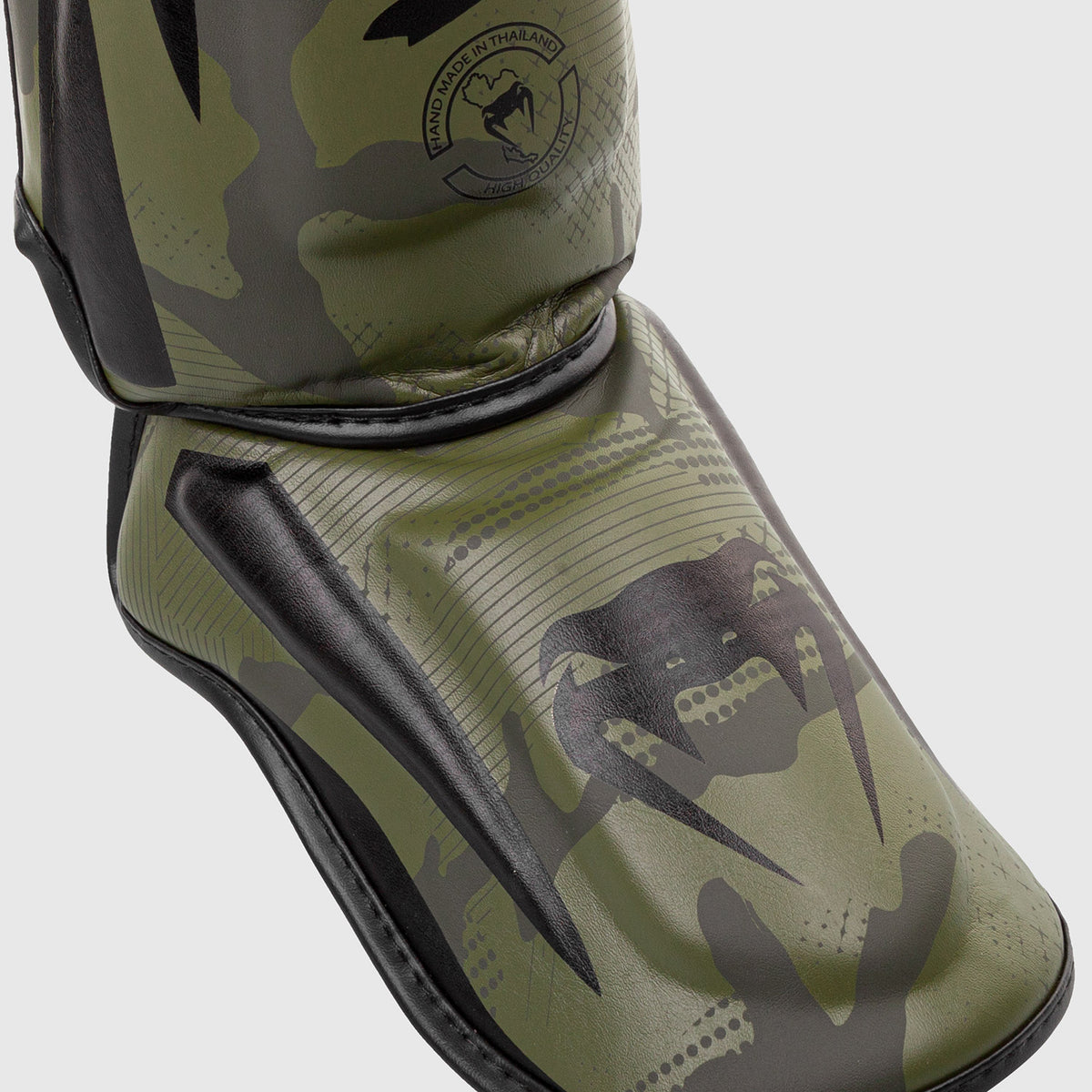 Protège-tibias Venum Elite – Kaki Camo - product-type_Protège-tibias