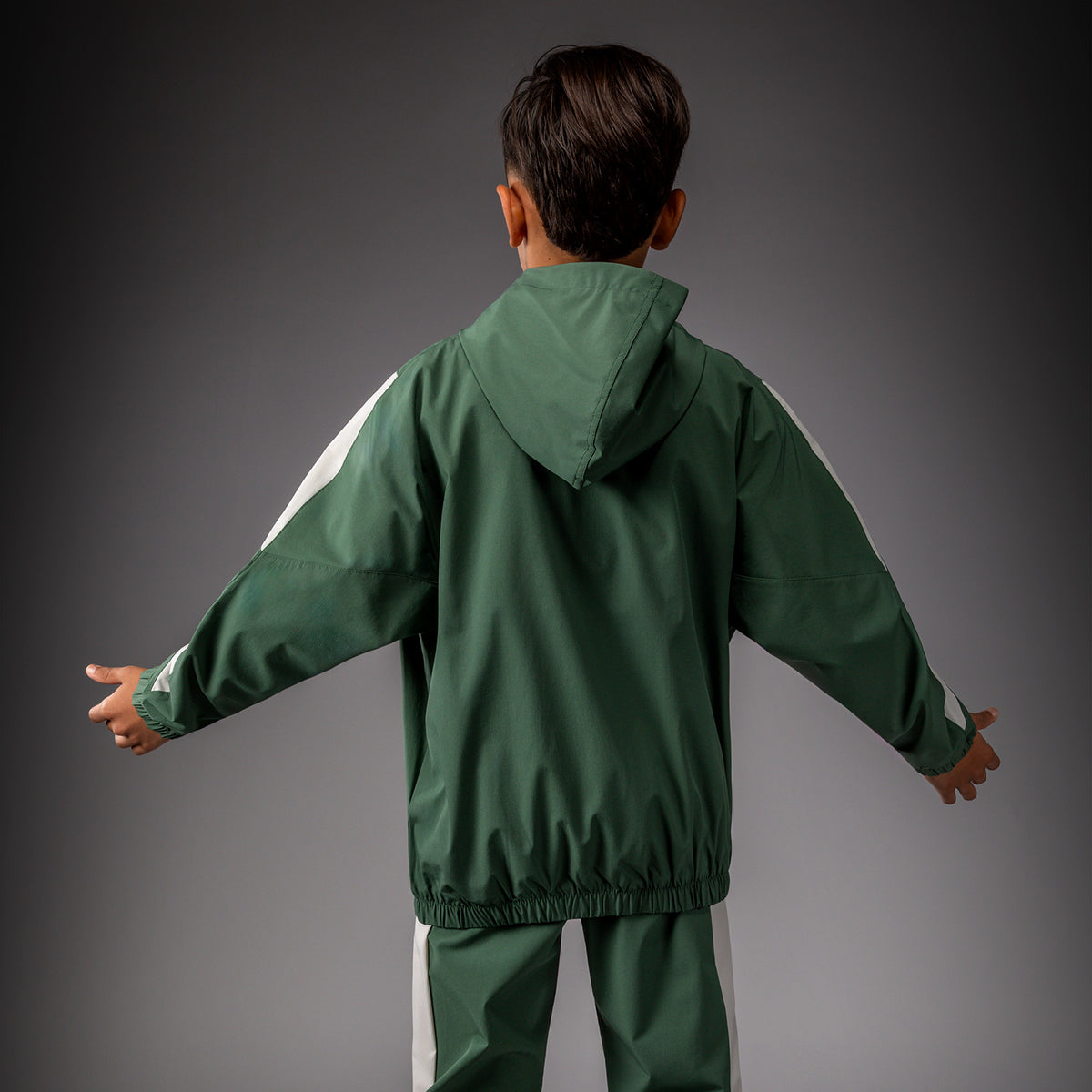 Veste Venum pour Enfant Venum Vectra – Vert Forêt/ Blanc Cassé - product-type_Vestes