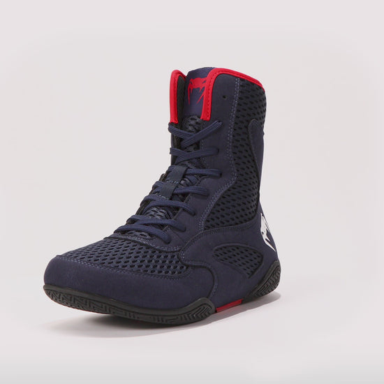 Chaussures de Boxe Venum Contender - Bleu marine/Rouge - product-type_Chaussures de boxe