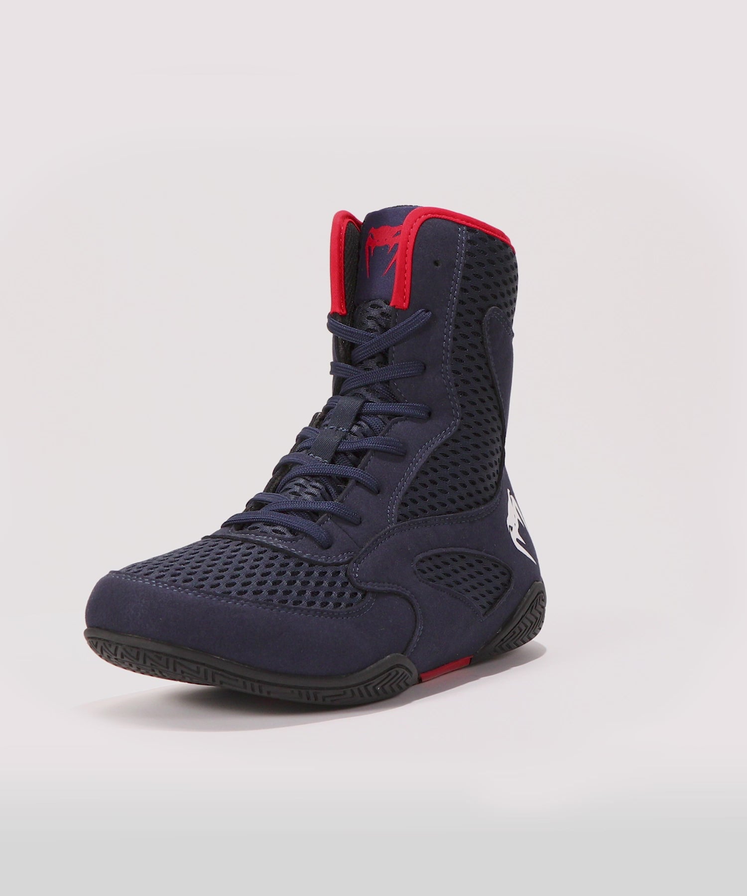 Chaussures de Boxe Venum Contender - Bleu marine/Rouge - product-type_Chaussures de boxe