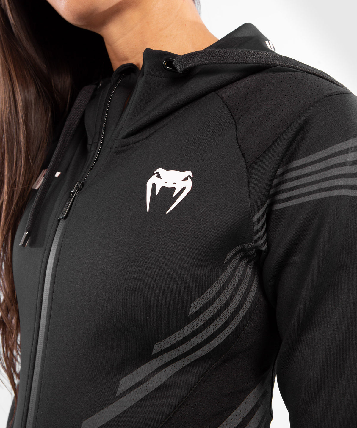 Sweatshirt à Capuche Femme Fighters UFC Venum Authentic Fight Night - Noir - Sweatshirts