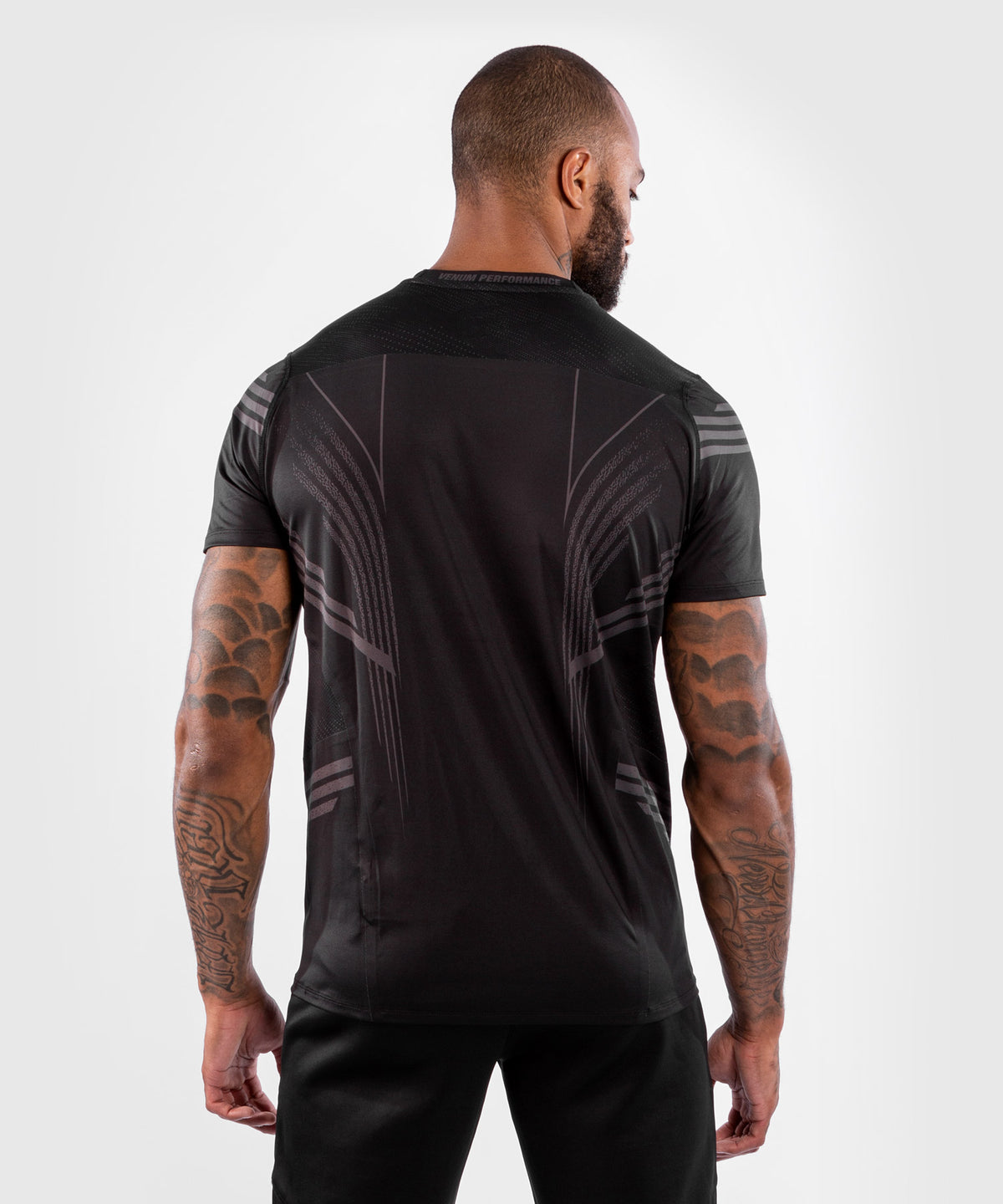 T-shirt Technique Homme Fighters UFC Venum Authentic Fight Night - Noir - T-shirts