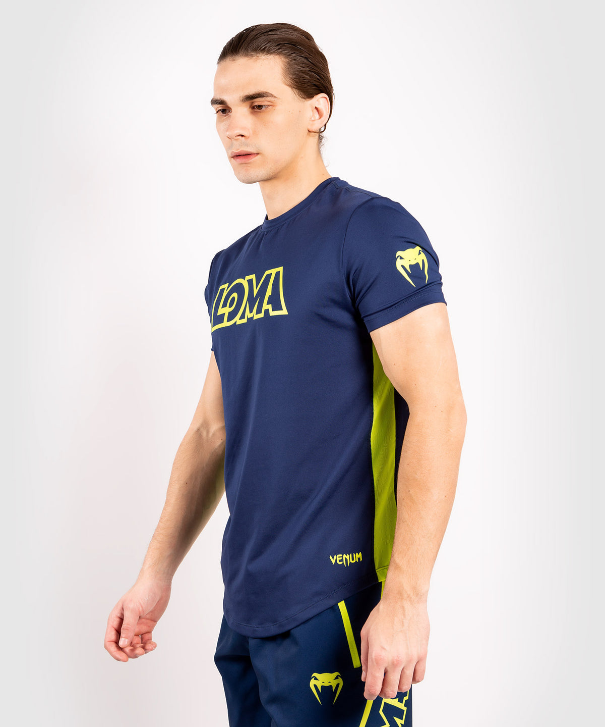 T-shirt Dry Tech Venum Origins - Bleu/Jaune - T-shirts