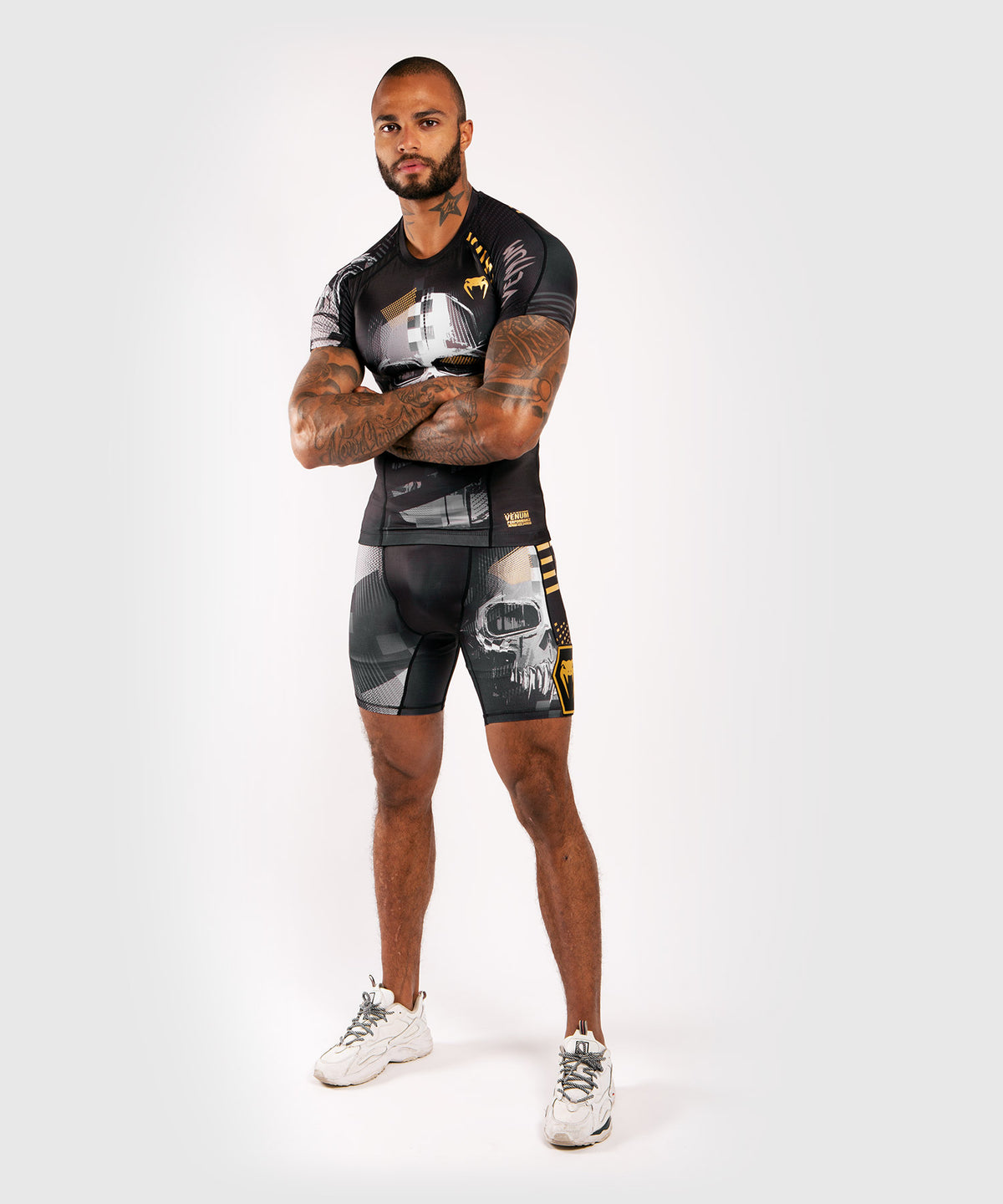 Short de Vale Tudo Venum Skull - Shorts de compression