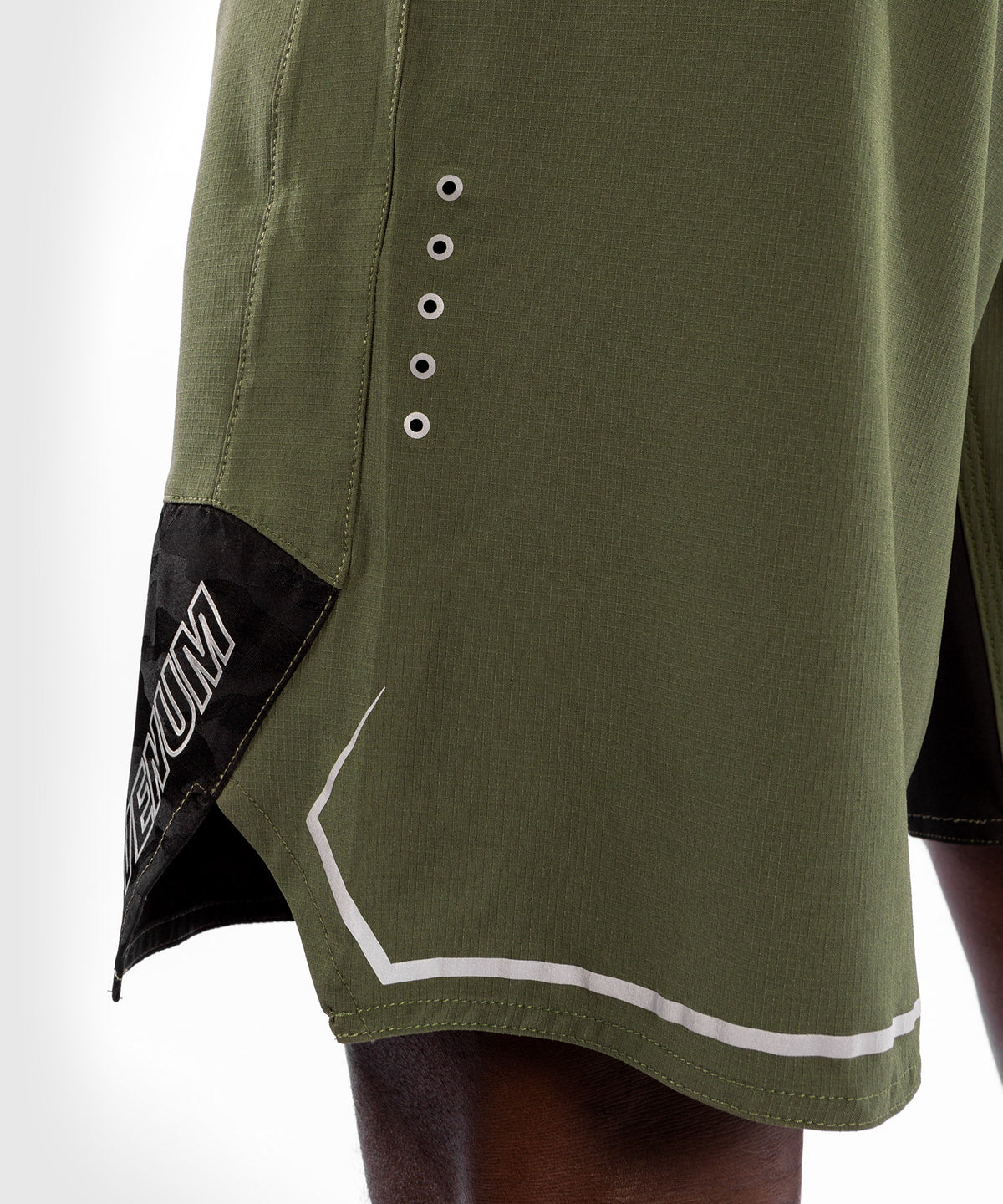 Fightshort Venum light 4.0 - Kaki/Argent - Shorts de MMA