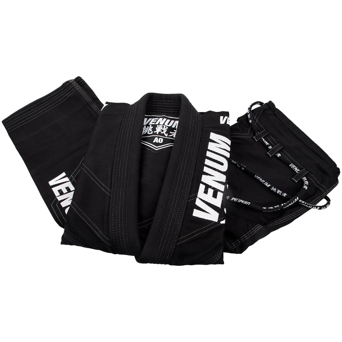 Kimono de JJB Venum Challenger 4.0 + Sac de transport - Noir - Kimonos de JJB