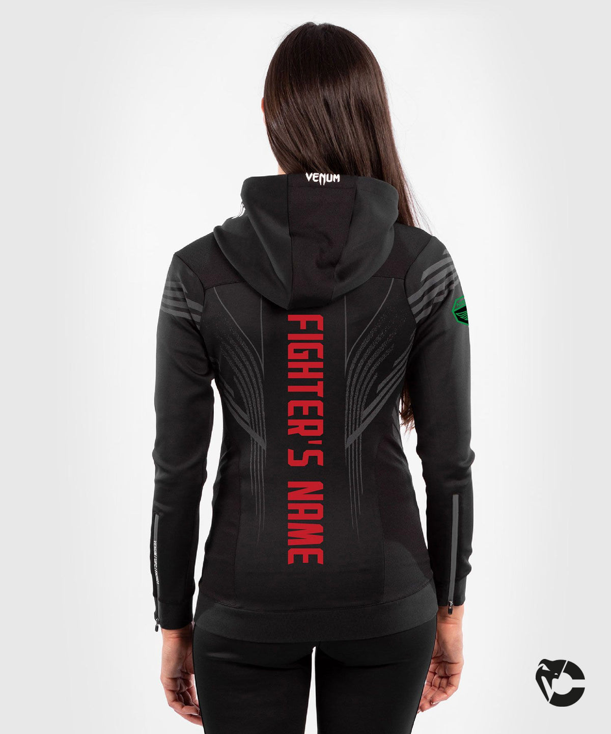 Sweatshirt à Capuche Femme Fighters UFC Venum Authentic Fight Night - Noir - Sweatshirts