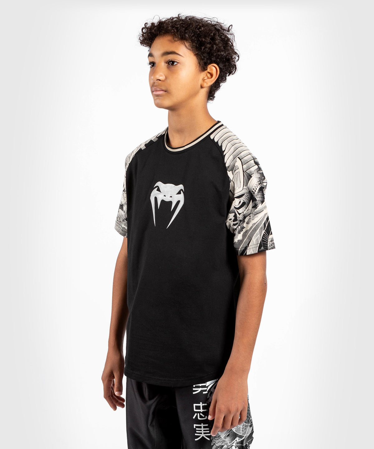 T-shirt Venum YKZ21 – Pour Enfant - Noir/Blanc - T-shirts